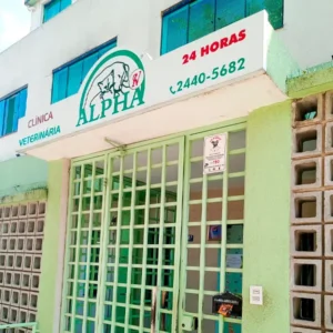 Entrada - Sede da Alpha Hospital Veterinário em Guarulhos/SP