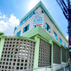 Fechada Lateral - Sede da Alpha Hospital Veterinário em Guarulhos/SP